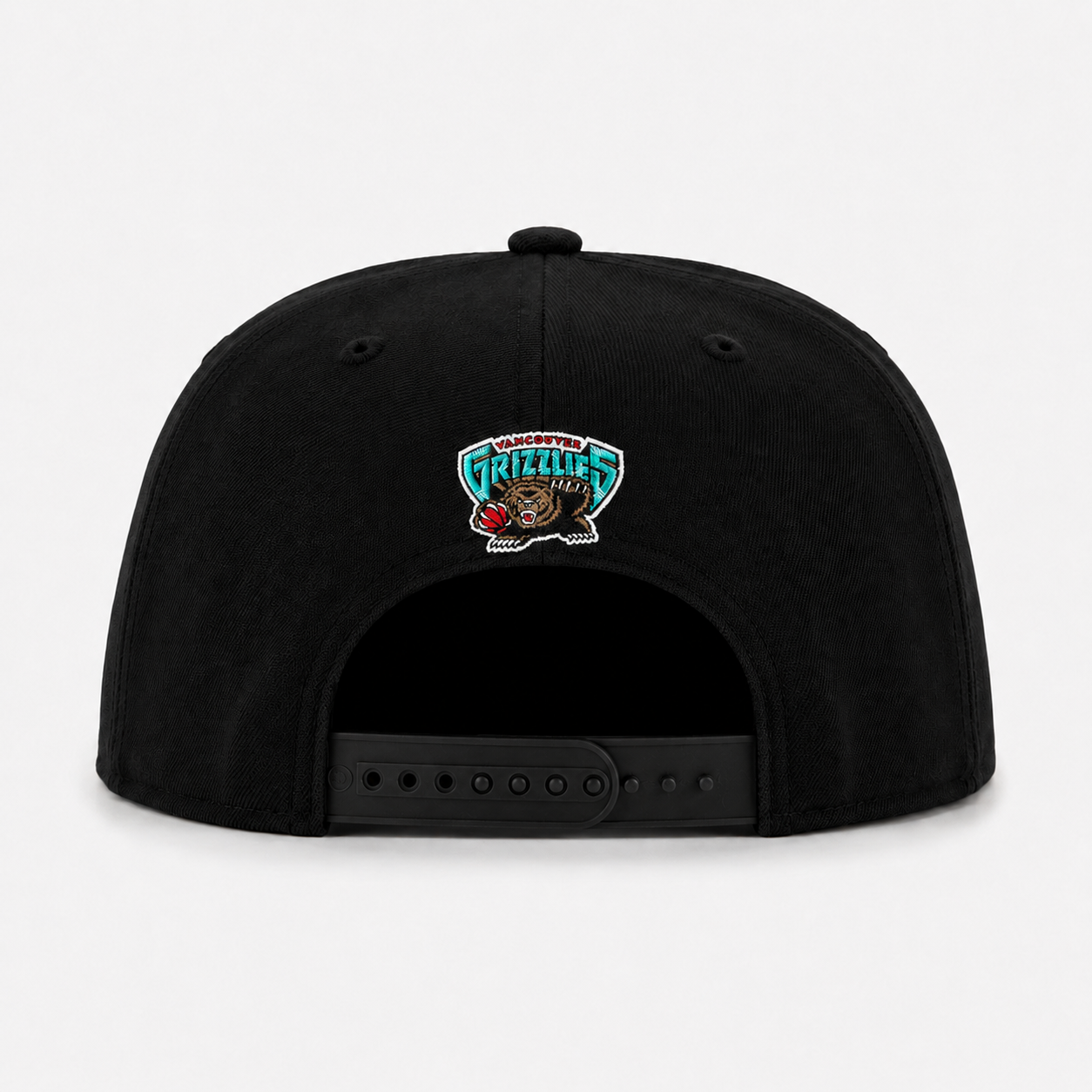 Vancouver Grizzlies 'Dual Logo' '47 Brand Captain Adjustable Snapback - Black/Silver - Product Image