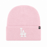 Los Angeles Dodgers '47 Brand Cuff Knit Beanie - Light Pink
