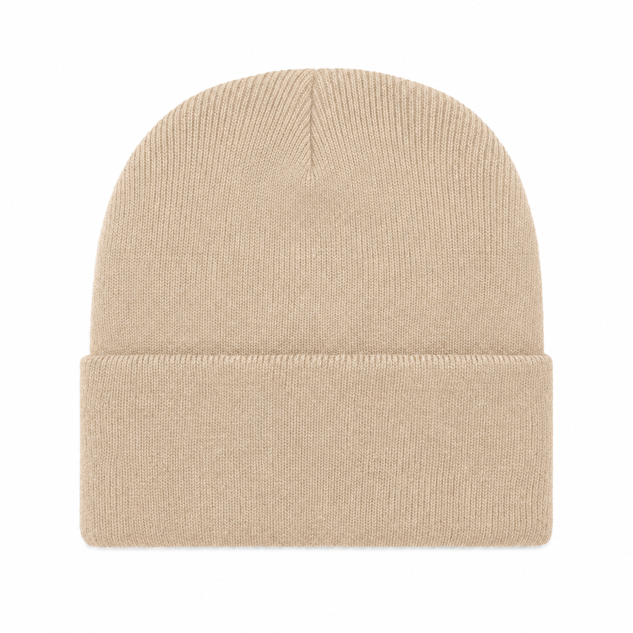 Los Angeles Dodgers '47 Brand Cuff Knit Beanie - Tan - Product Image