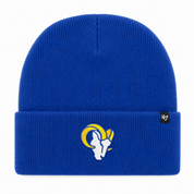 Los Angeles Rams Rampage '47 Brand Cuff Knit Beanie - Blue - Product Image