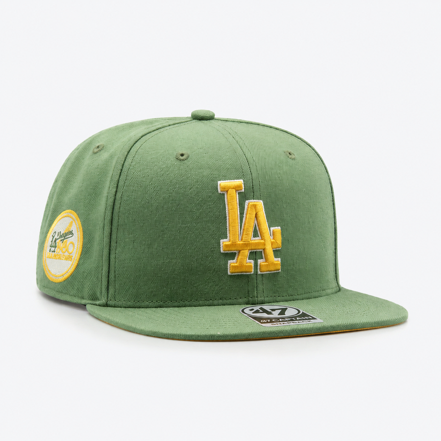 Los Angeles Dodgers '47 Brand Captain Snapback - Olive