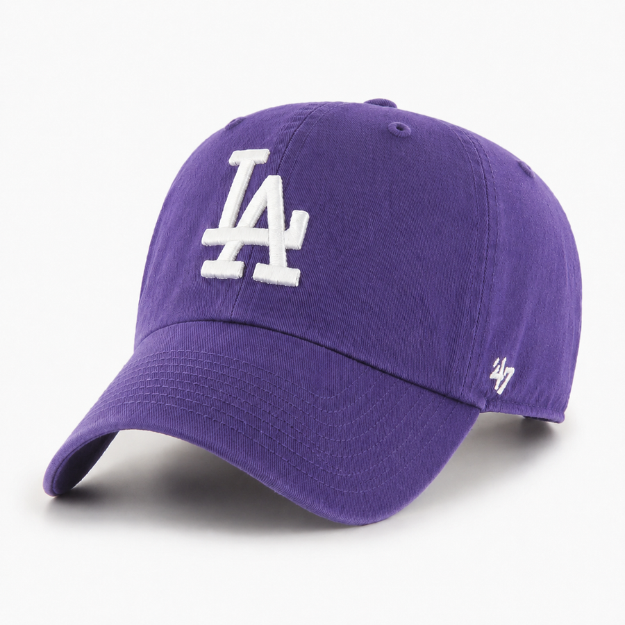 Los Angeles Dodgers '47 Brand Clean Up - Purple - Product Image