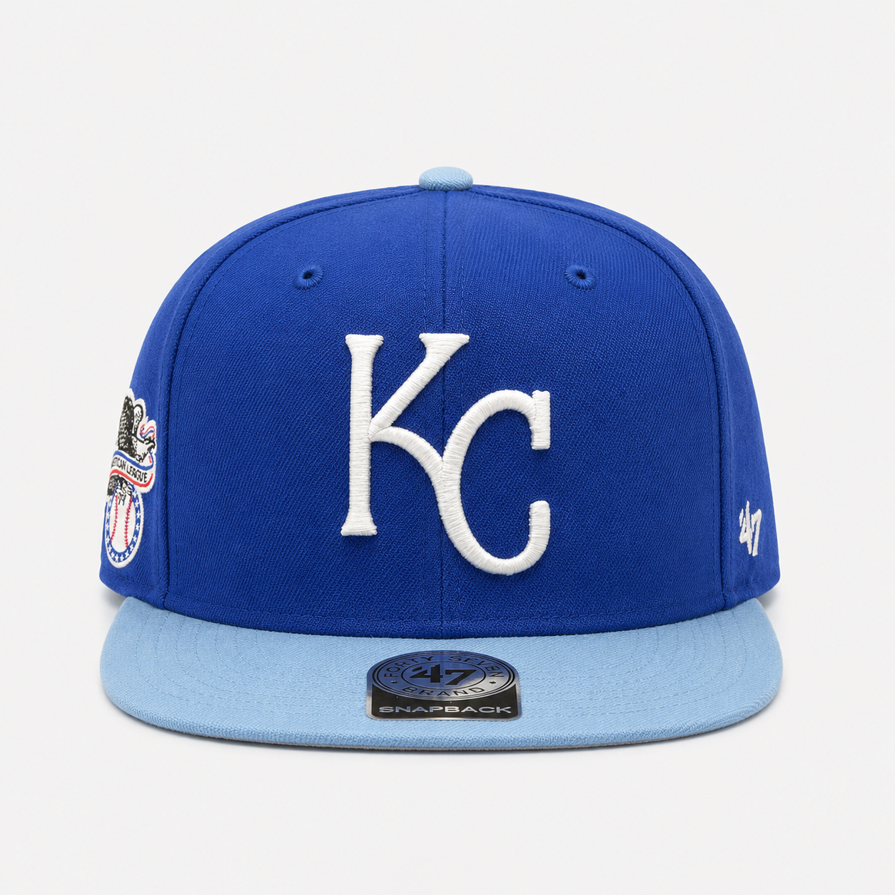Kansas City Royals Blue/Light Blue '47 Brand Snapback