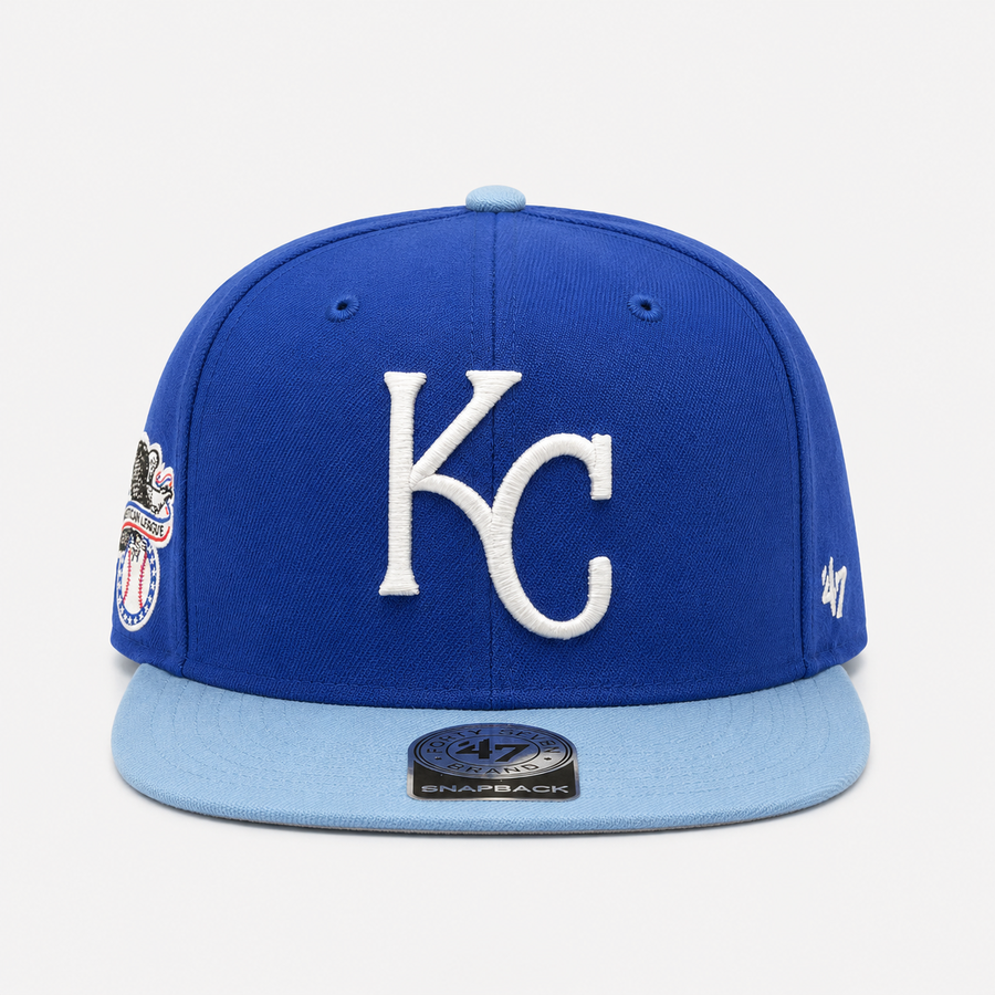 Kansas City Royals Blue/Light Blue '47 Brand Snapback