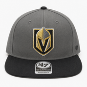 Las Vegas Golden Knights '47 Brand Captain Snapback - Grey/Black