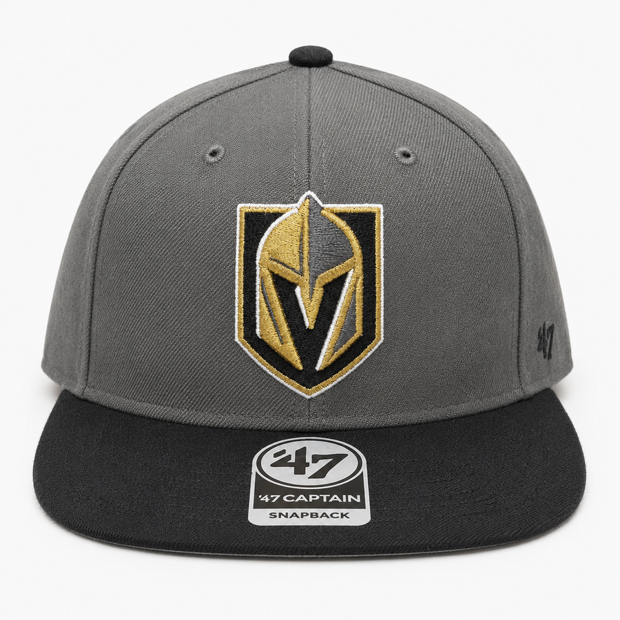Las Vegas Golden Knights '47 Brand Captain Snapback - Grey/Black