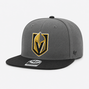 Las Vegas Golden Knights '47 Brand Captain Snapback - Grey/Black