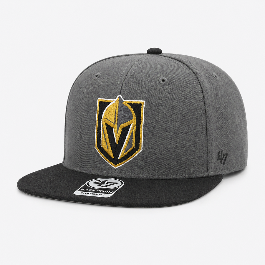 Las Vegas Golden Knights '47 Brand Captain Snapback - Grey/Black