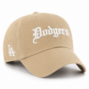 Los Angeles Dodgers 'Old English Script' '47 Brand Clean Up - Khaki