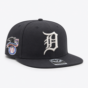 Detroit Tigers Navy/White '47 Brand Snapback