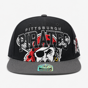 Pittsburgh Pirates '47 Brand Captain Snapback - Grey/Black