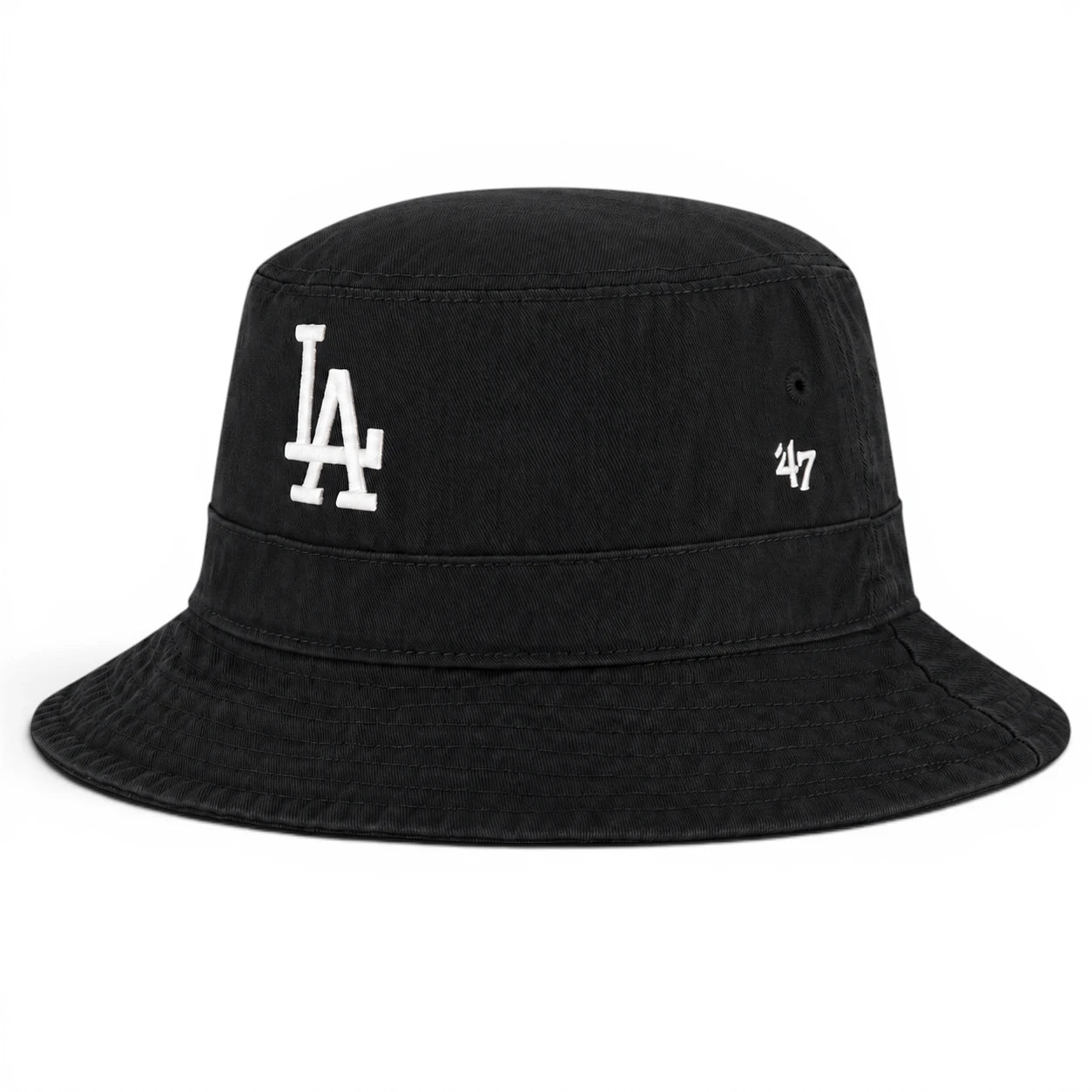 Los Angeles Dodgers '47 Brand Bucket Hat - Black - Product Image
