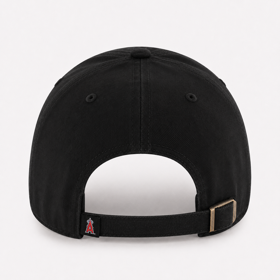 *Check Logo Color* Los Angeles Angels '47 Brand Clean Up - Black - Product Image