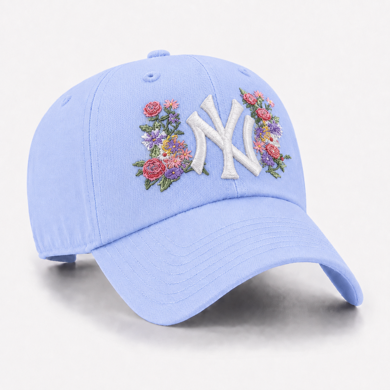 New York Yankees Flower Garden '47 Brand Clean Up - Bird Beak Blue - Product Image