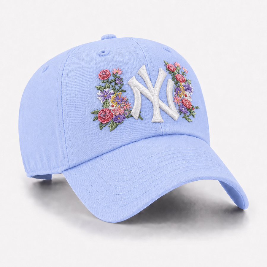 New York Yankees Flower Garden '47 Brand Clean Up - Bird Beak Blue - Product Image