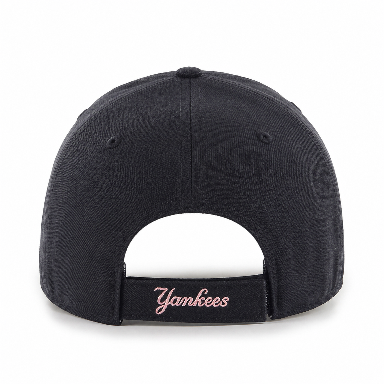 New York Yankees '47 Brand MVP Adjustable Baseball Cap - Black/Pink - Product Image