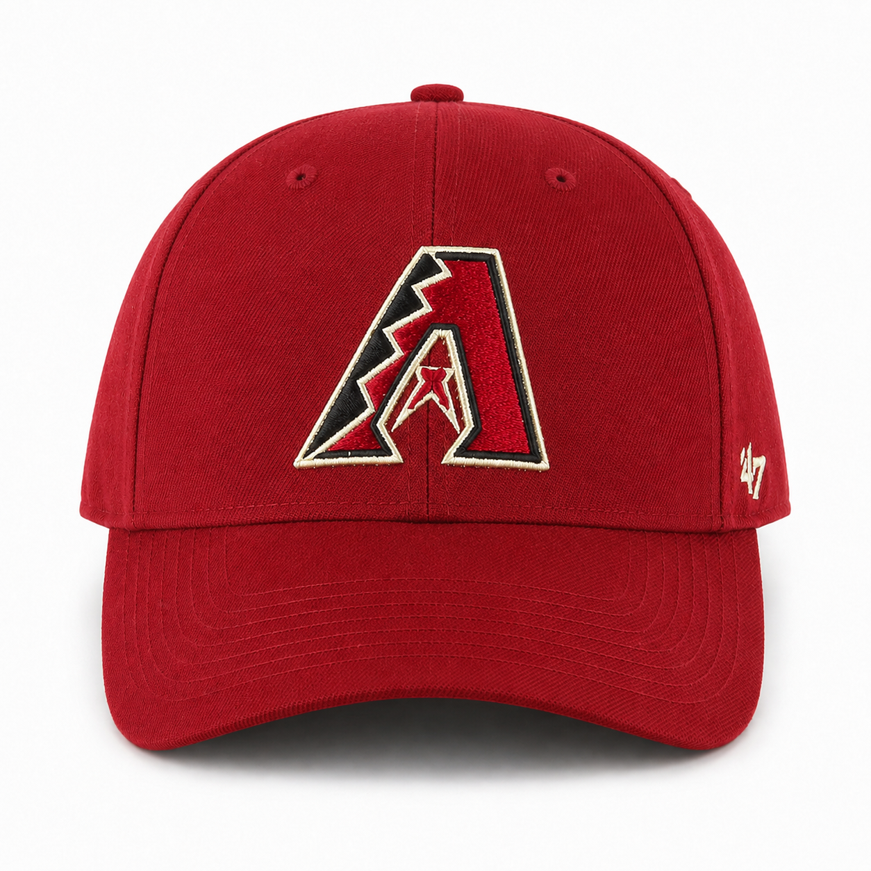 Arizona Diamondbacks '47 Brand MVP Adjustable Baseball Cap - Desert Red - Product Image
