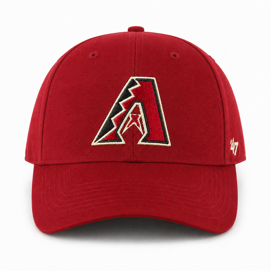 Arizona Diamondbacks '47 Brand MVP Adjustable Baseball Cap - Desert Red - Product Image