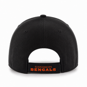 Cincinnati Bengals '47 Brand MVP Adjustable Baseball Cap - Black - Product Image