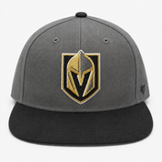 Las Vegas Golden Knights '47 Brand Captain Adjustable Snapback - Gray/Black - Product Image