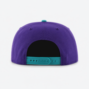 Anaheim Ducks '47 Brand Captain Adjustable Snapback - Purple/Turquoise - Product Image