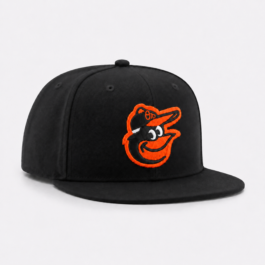 Baltimore Orioles '47 Brand Captain Adjustable Snapback - Black - Product Image
