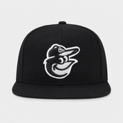 Baltimore Orioles '47 Brand Captain Adjustable Snapback - Black - Product Image