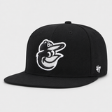 Baltimore Orioles '47 Brand Captain Adjustable Snapback - Black
