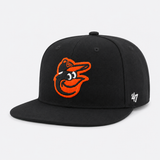 Baltimore Orioles '47 Brand Captain Adjustable Snapback - Black