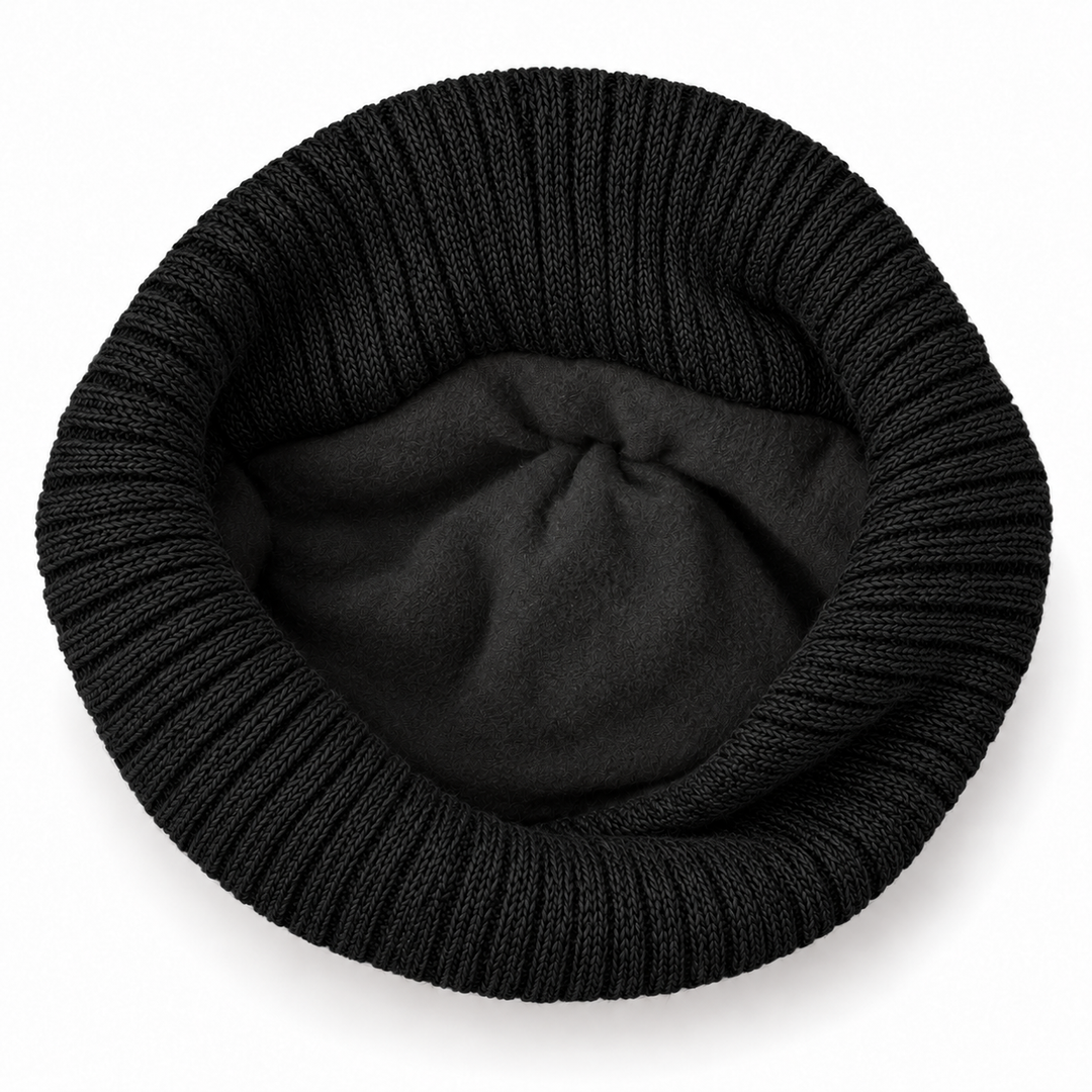 3M 40G Thinsulate Insulated Cuffed Knit Beanie - Black - Product Image