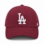 Los Angeles Dodgers '47 Brand MVP Adjustable Baseball Cap - Maroon