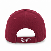 Los Angeles Dodgers '47 Brand MVP Adjustable Baseball Cap - Maroon