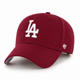 Los Angeles Dodgers '47 Brand MVP Adjustable Baseball Cap - Maroon