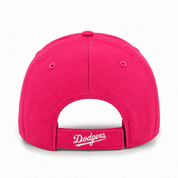 Los Angeles Dodgers '47 Brand MVP Adjustable Baseball Cap - Hot Pink