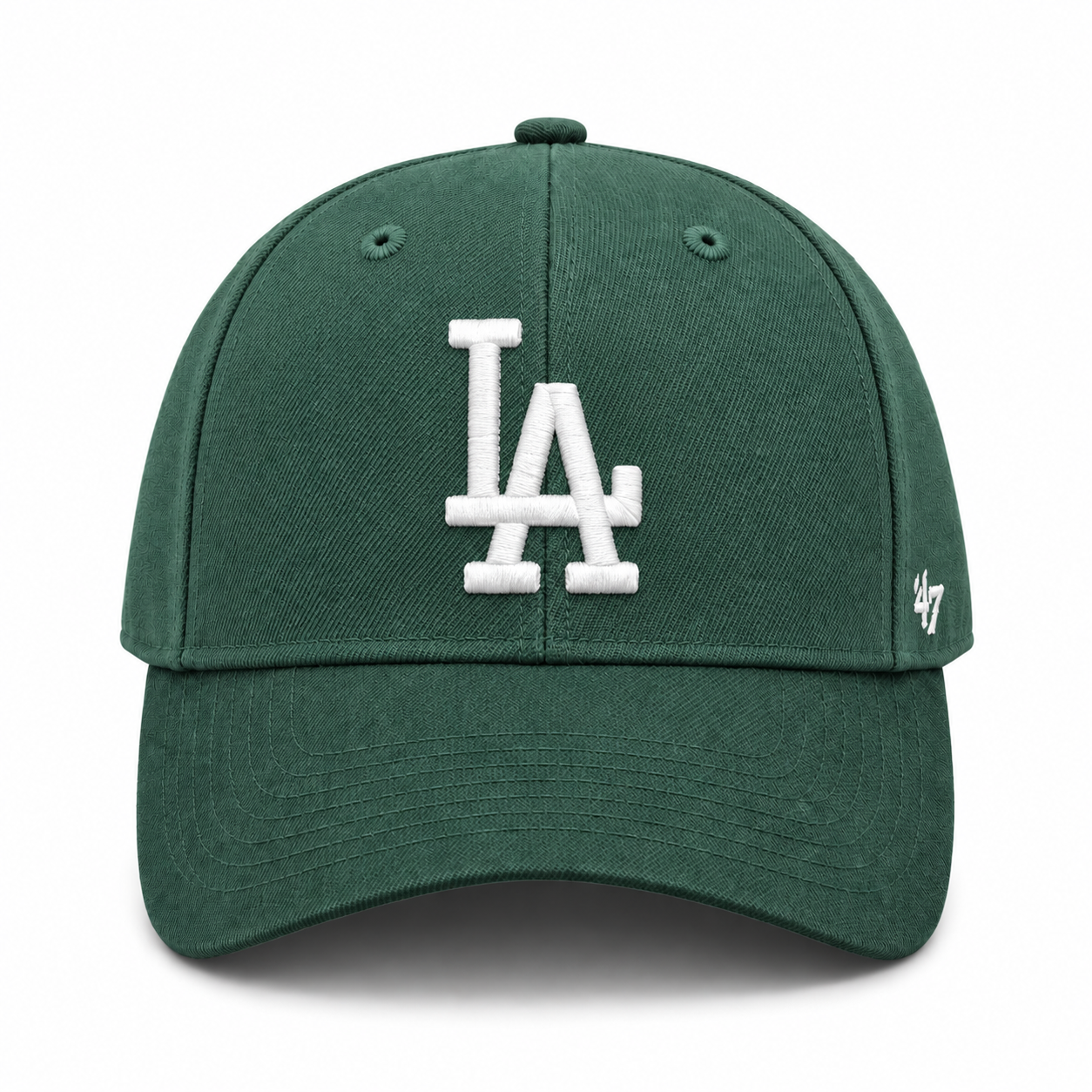 Los Angeles Dodgers '47 Brand MVP Adjustable Baseball Cap - Dark Green