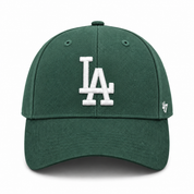 Los Angeles Dodgers '47 Brand MVP Adjustable Baseball Cap - Dark Green
