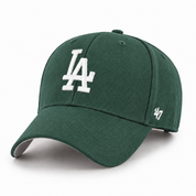 Los Angeles Dodgers '47 Brand MVP Adjustable Baseball Cap - Dark Green