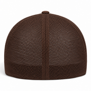 Flexfit Premium Blank Stretch Fit Trucker Baseball Cap - Brown