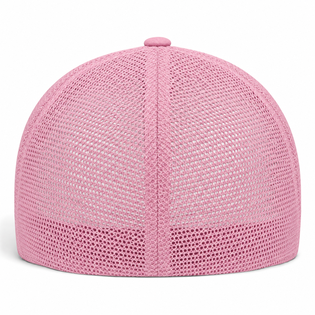 Flexfit Premium Blank Stretch Fit Trucker Baseball Cap - Bubble Gum - Product Image