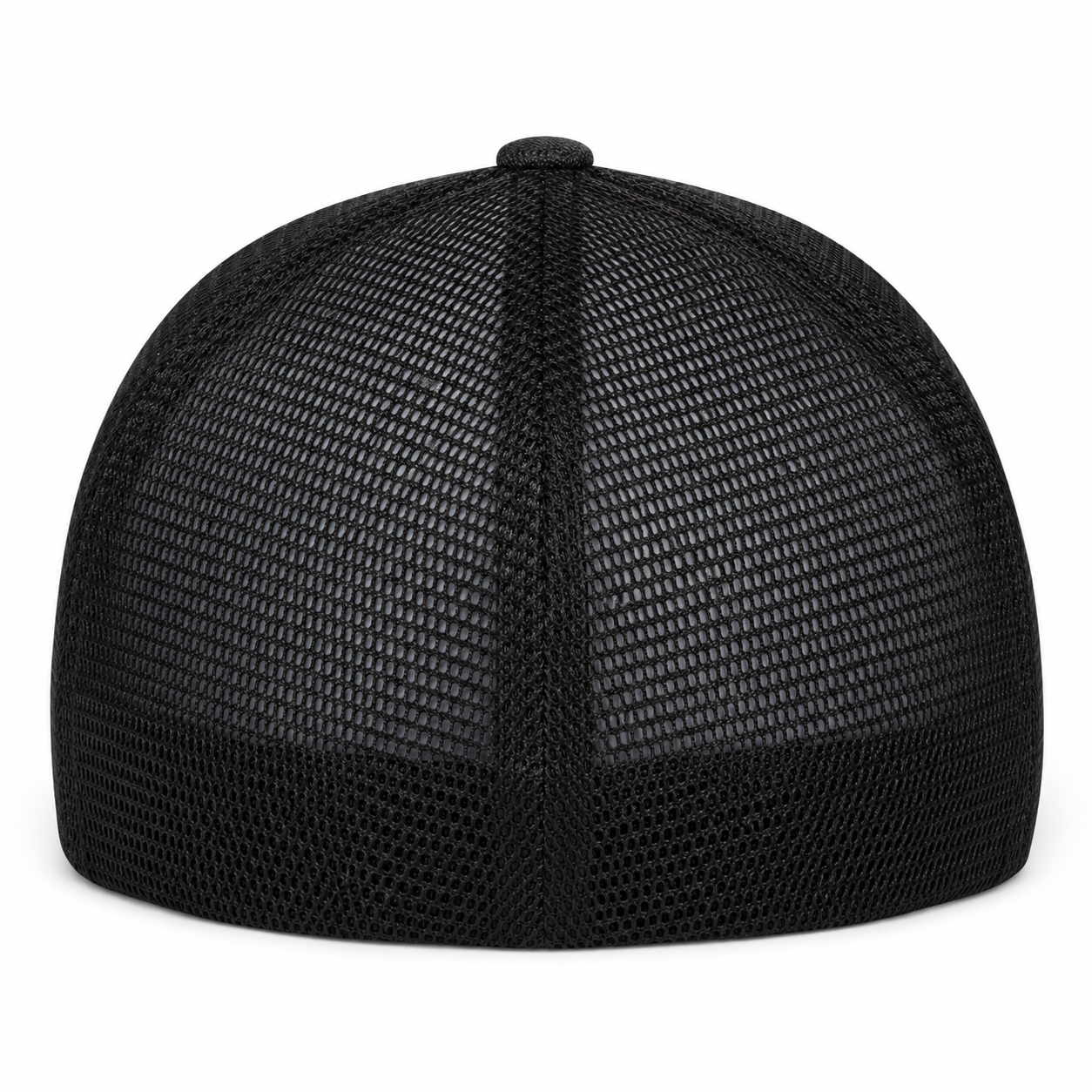 Flexfit Premium Blank Stretch Fit Trucker Baseball Cap - Obsidian