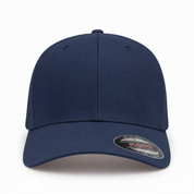 Flexfit Premium Blank Stretch Fit Trucker Baseball Cap - Deep Ocean