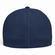 Flexfit Premium Blank Stretch Fit Trucker Baseball Cap - Deep Ocean