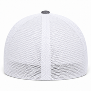 Flexfit Premium Blank Stretch Fit Trucker Baseball Cap - Charcoal/White