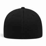 Flexfit Youth Premium Blank Stretch Fit Baseball Cap - Obsidian Black