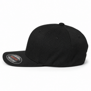 Flexfit Youth Premium Blank Stretch Fit Baseball Cap - Obsidian Black