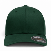 Flexfit Youth Premium Blank Stretch Fit Baseball Cap - Forest Green