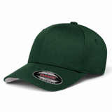 Flexfit Youth Premium Blank Stretch Fit Baseball Cap - Forest Green