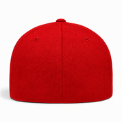 Flexfit Youth Premium Blank Stretch Fit Baseball Cap - Rosso Red