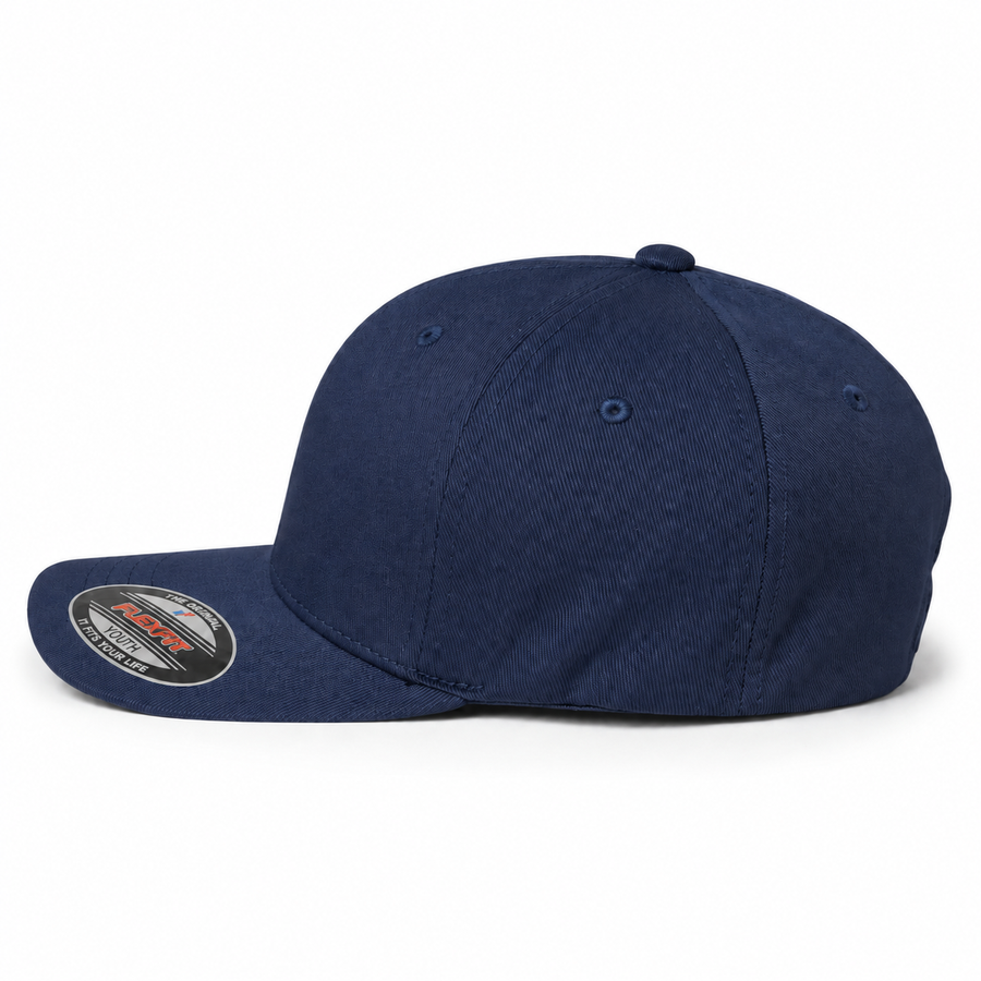 Flexfit Youth Premium Blank Stretch Fit Baseball Cap - Dark Navy
