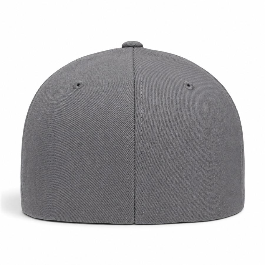 Flexfit Youth Premium Blank Stretch Fit Baseball Cap - Stone Gray